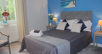 Le Parc : Chambre bleue