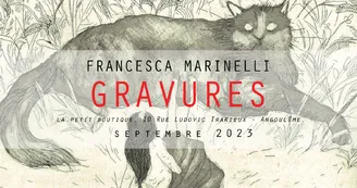 Vernissage - Exposition Capsule de Francesca Marinelli - Gravures